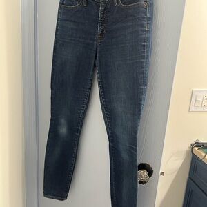 J. Crew Dark Blue Skinny Jeans